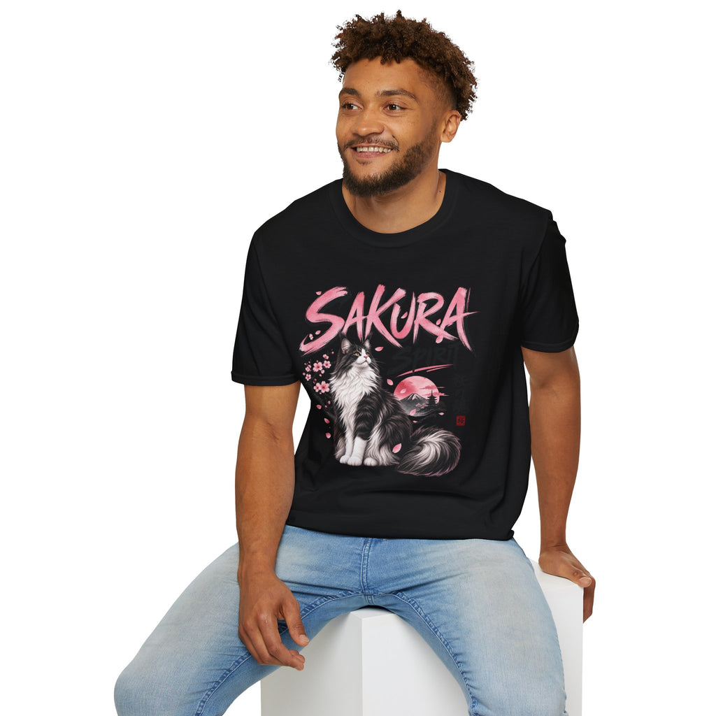 Sakura Maine Coon T-Shirt