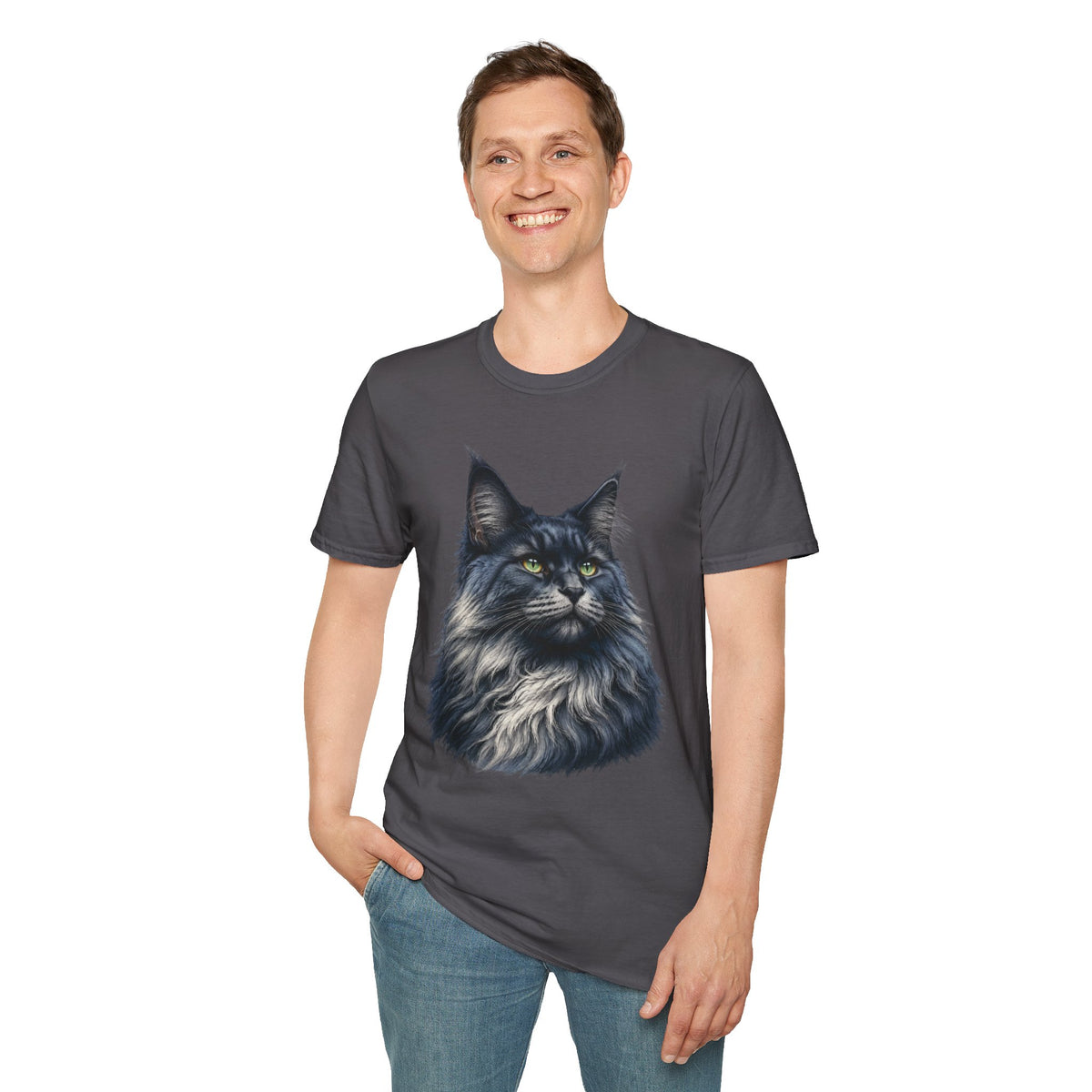 Fluffy Blue Coon T-Shirt