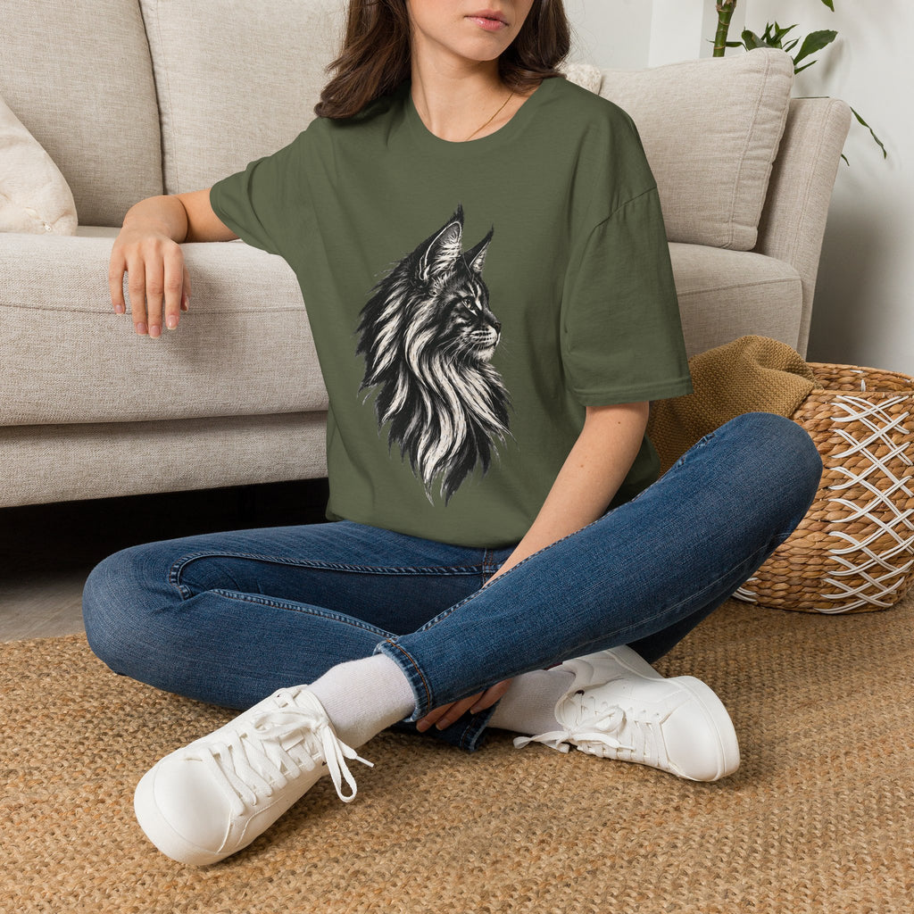 Sketched Coon Portrait T-Shirt