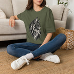 Sketched Coon Portrait T-Shirt