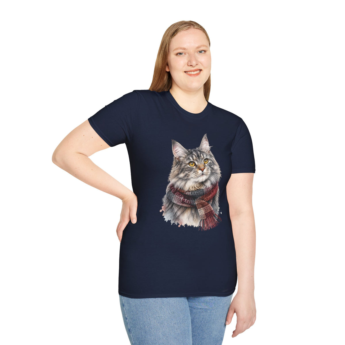 Cozy Scarf Coon T-Shirt