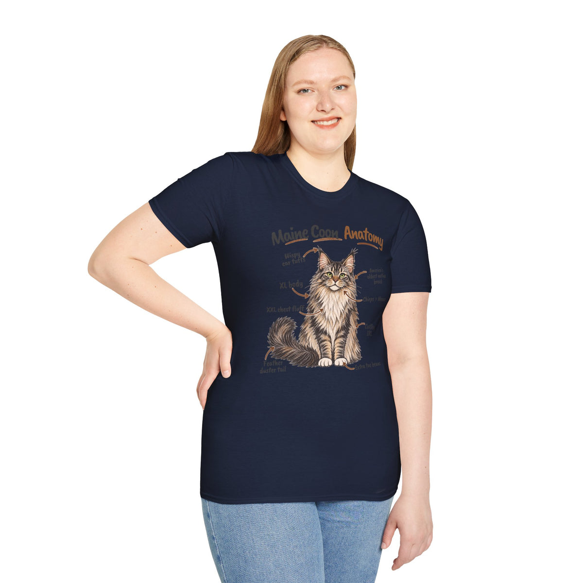 Maine Coon Anatomy T-Shirt