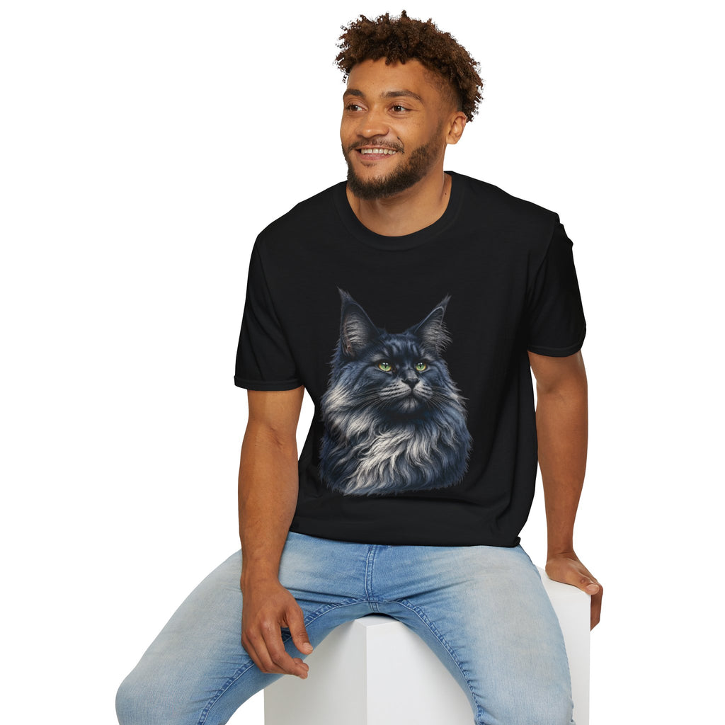 Fluffy Blue Coon T-Shirt