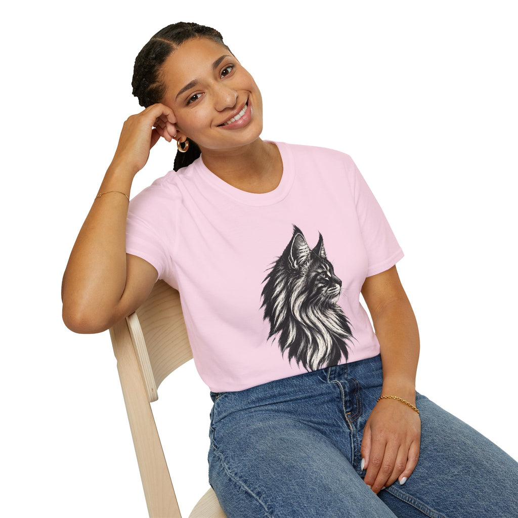 Sketched Coon Portrait T-Shirt