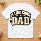 Maine Coon Dad T-Shirt