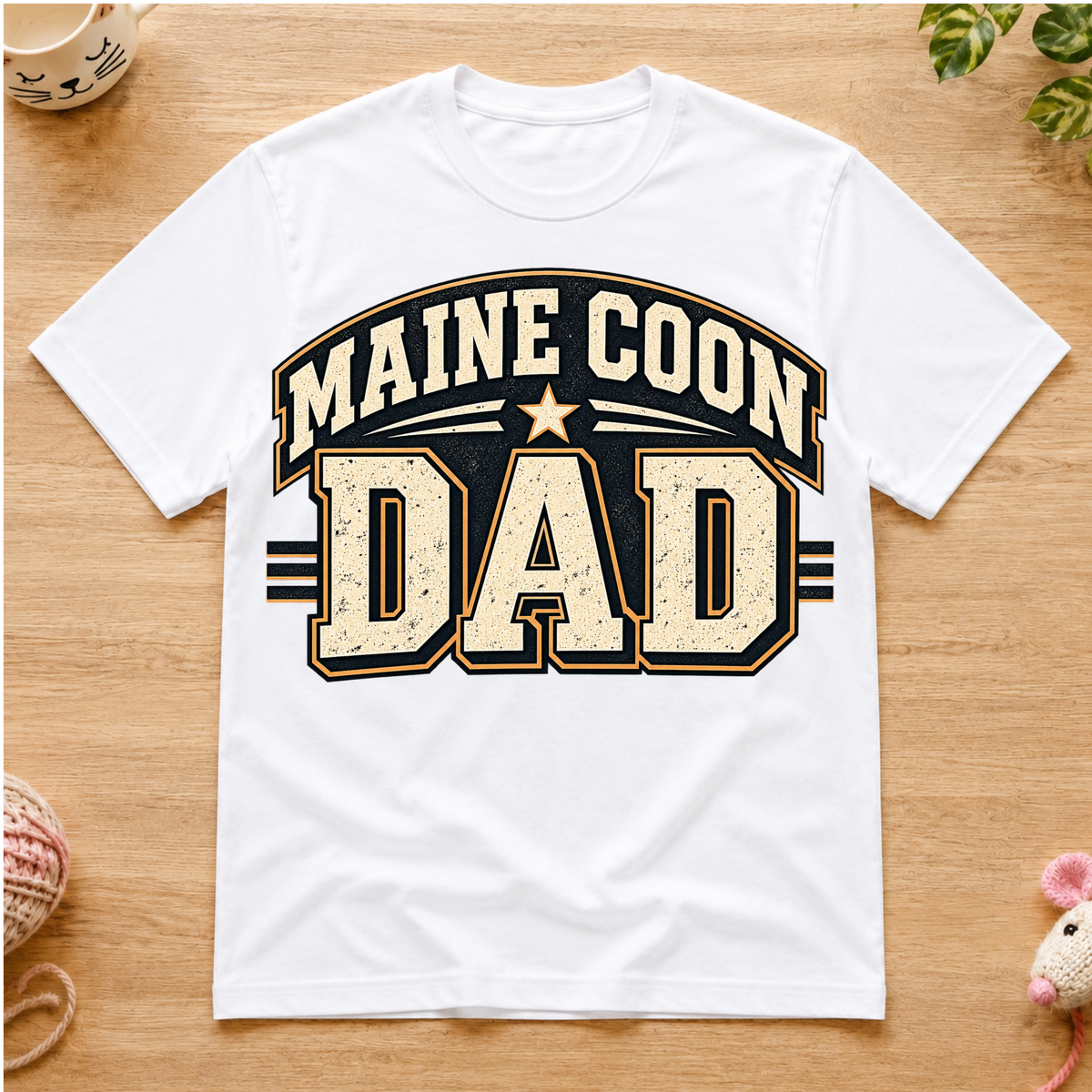 Maine Coon Dad T-Shirt