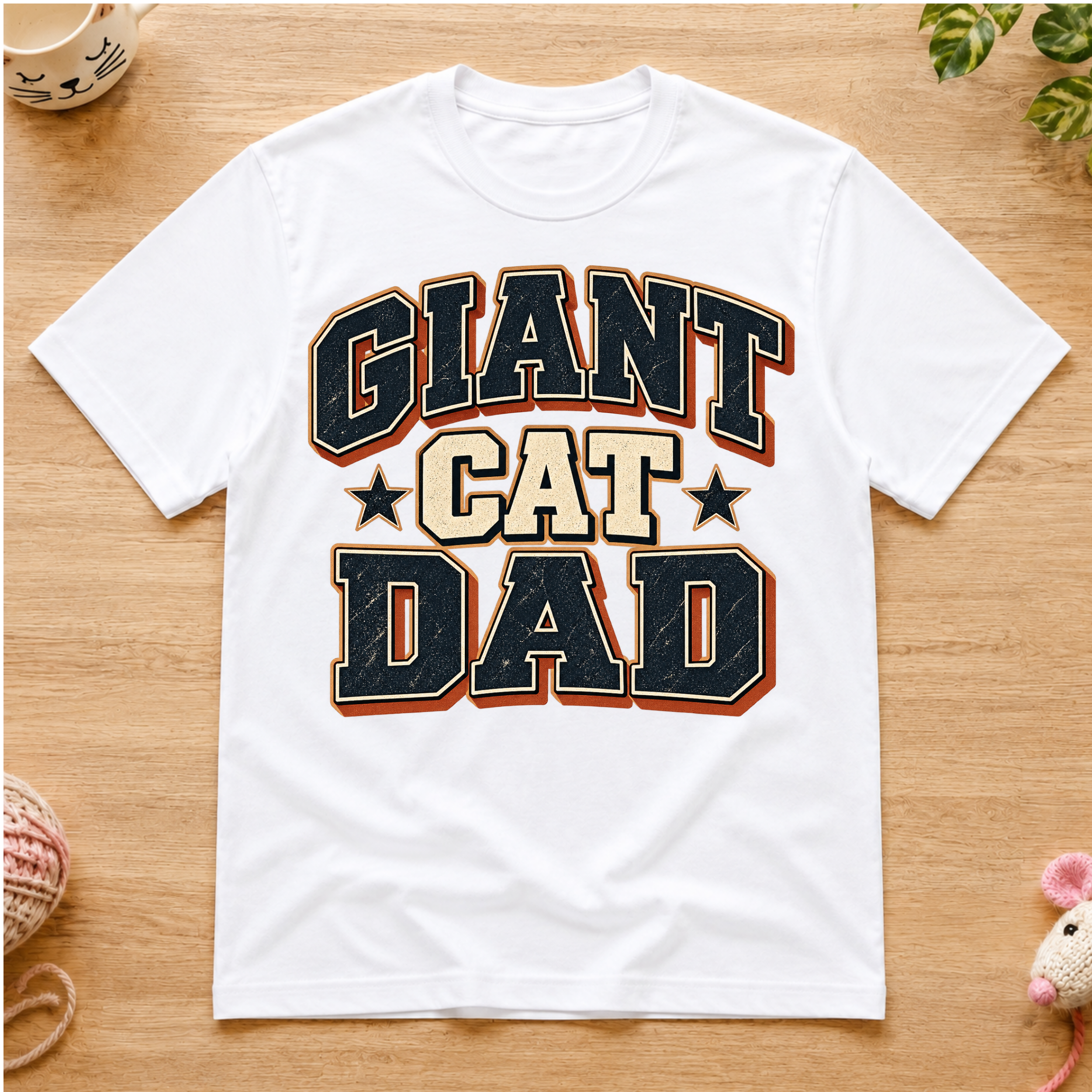 Giant Cat Dad T-Shirt