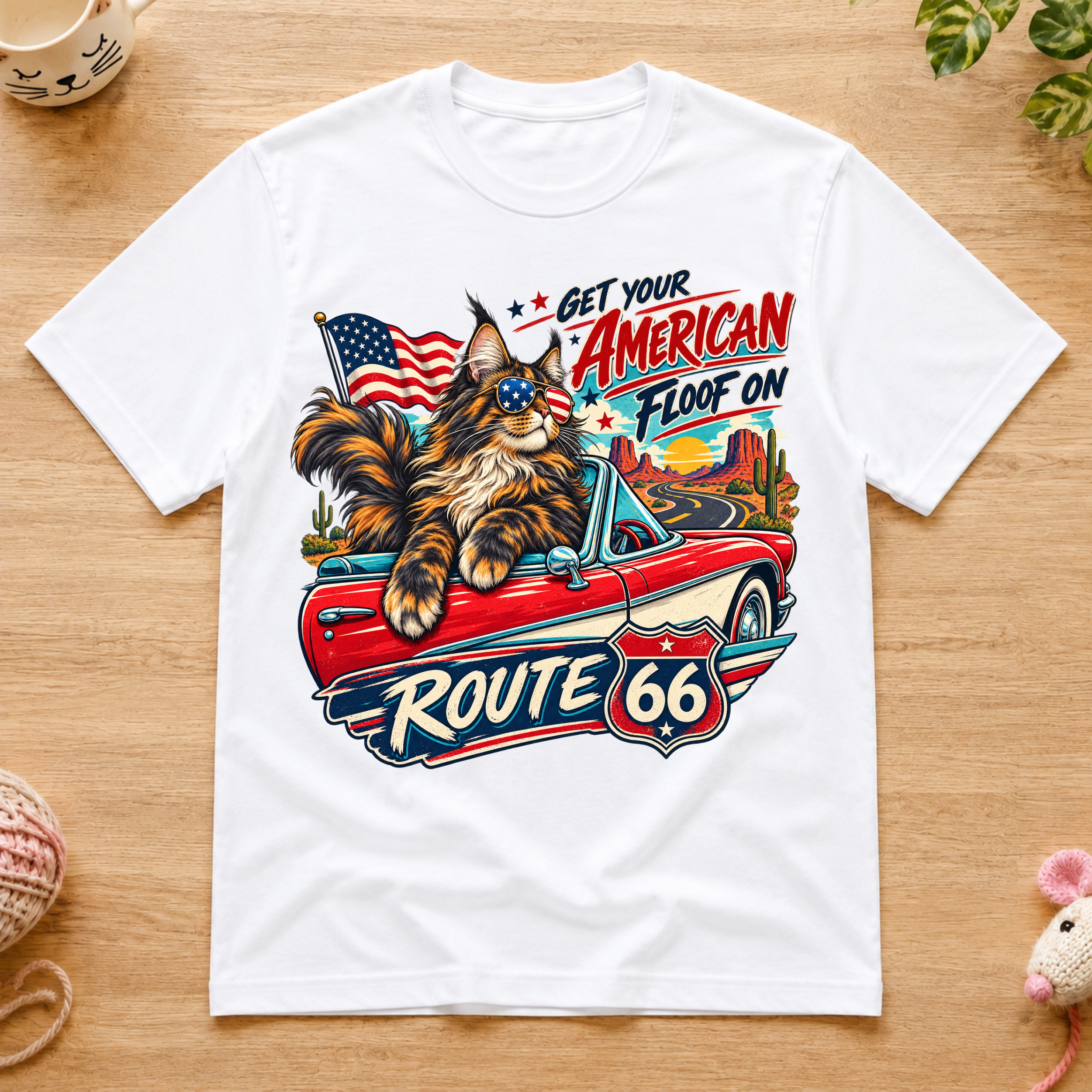 Route 66 Coon T-Shirt