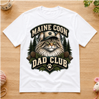 Maine Coon Dad Club T-Shirt