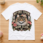 Maine Coon Mom Club T-Shirt