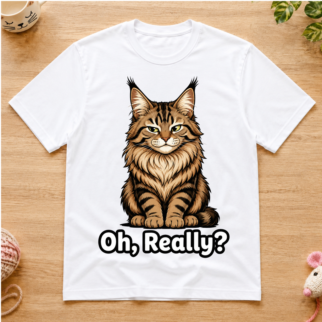 Oh Really Sassy Cat T-Shirt