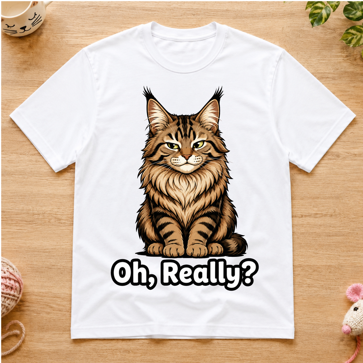 Oh Really Sassy Cat T-Shirt
