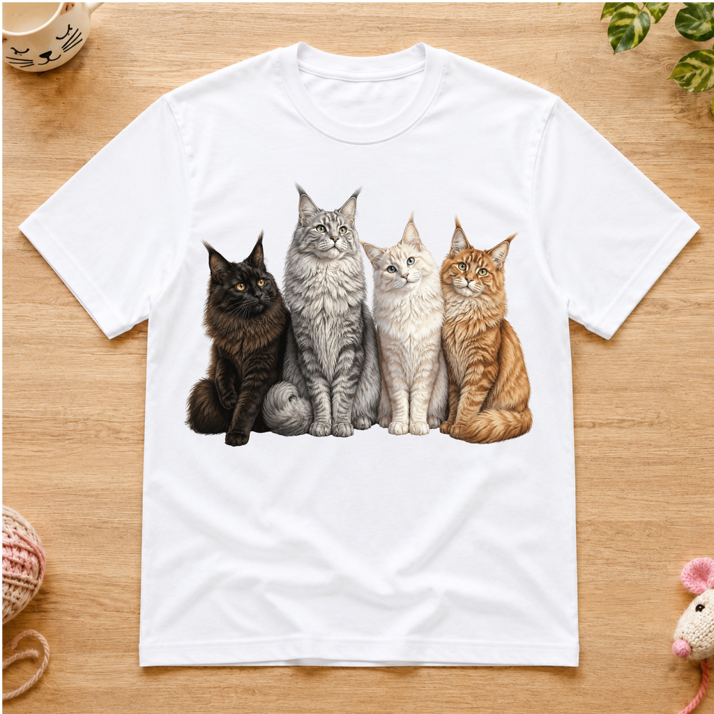 The Maine Coon Crew T-Shirt