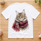 Red Scarf Coon T-Shirt