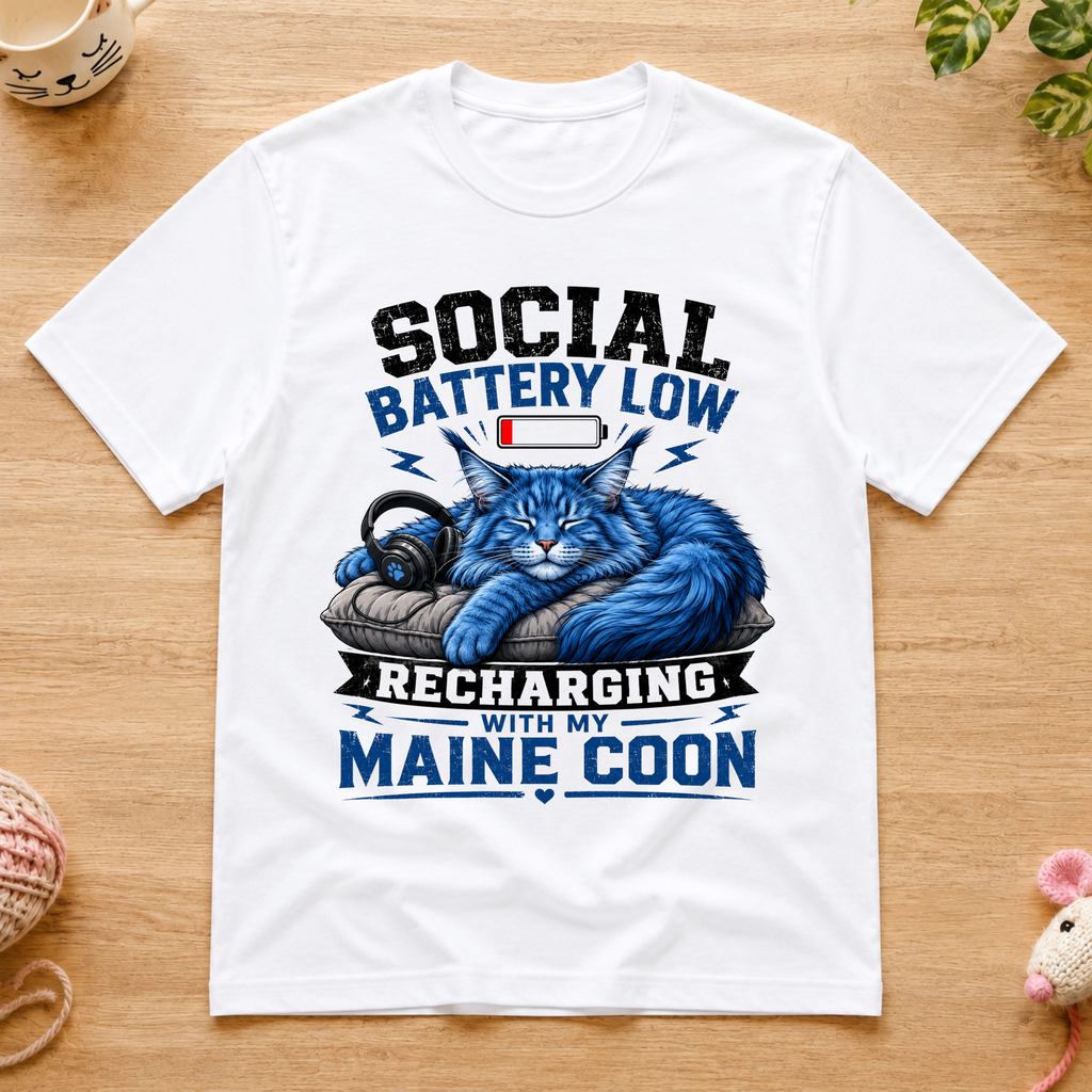 Social Battery Recharging T-Shirt
