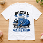Social Battery Recharging T-Shirt
