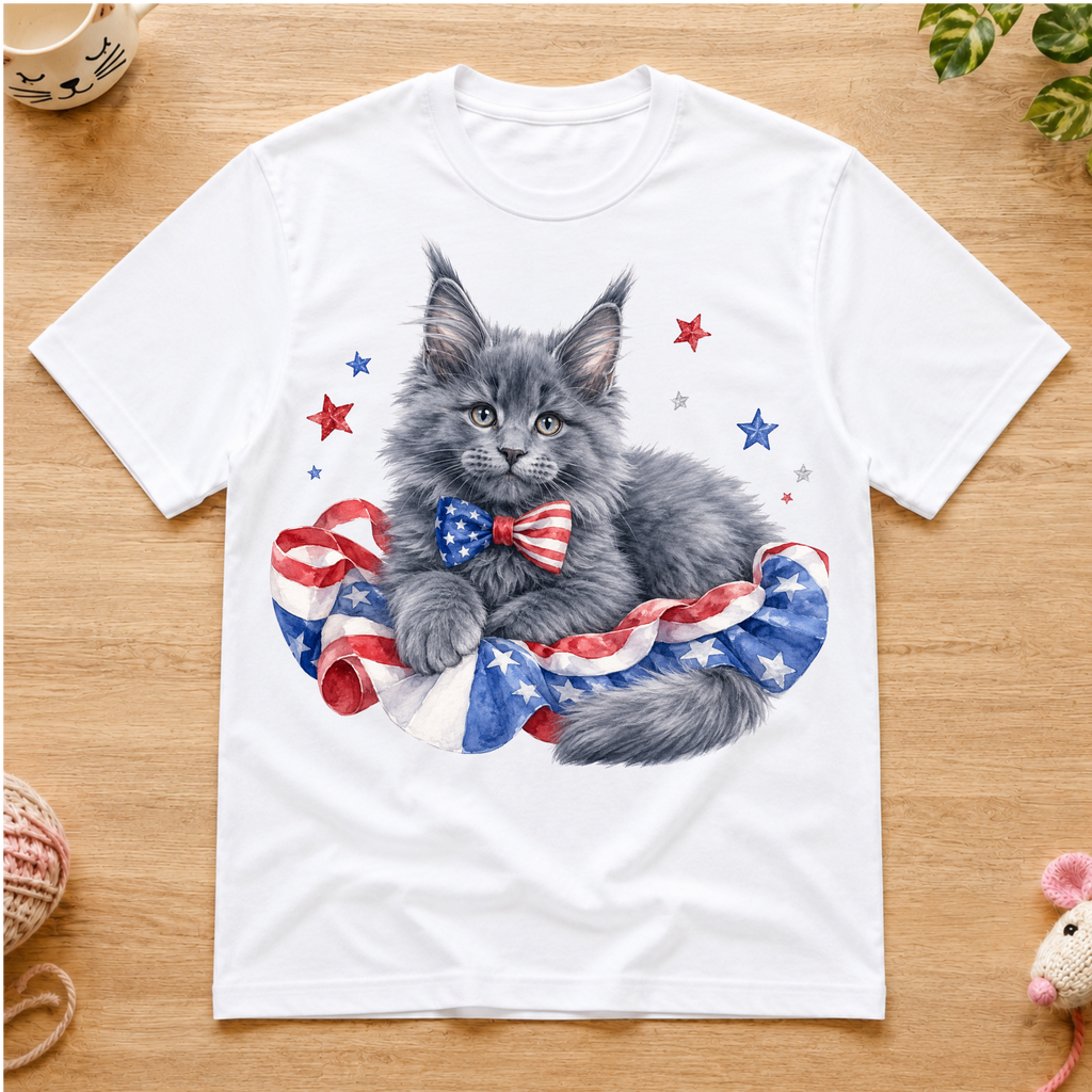 Stars Stripes & Paws T-Shirt