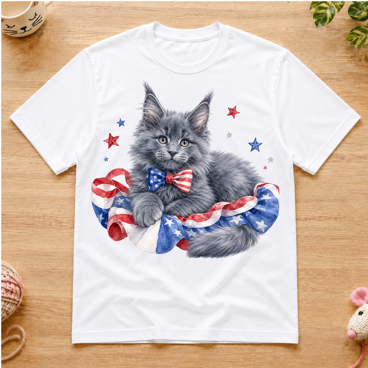 Stars Stripes & Paws T-Shirt