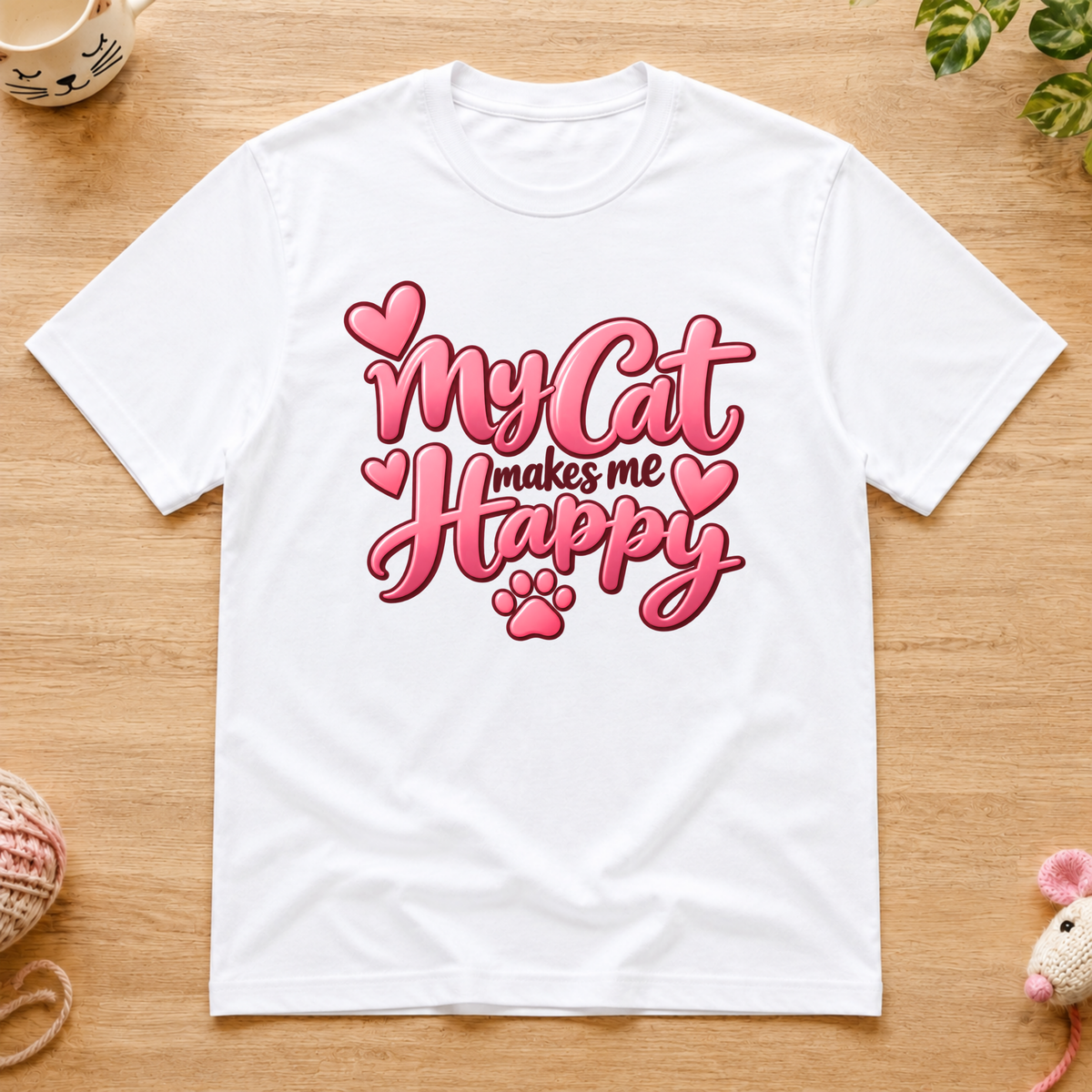 My Cat My Happy T-Shirt
