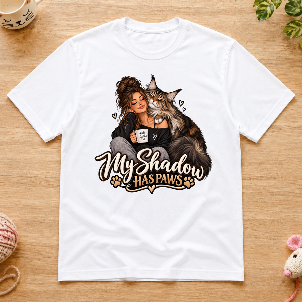 My Shadow Has Paws T-Shirt