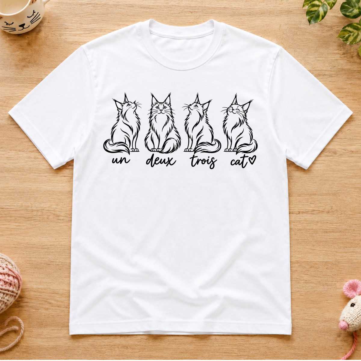 Quatre Cats T-Shirt