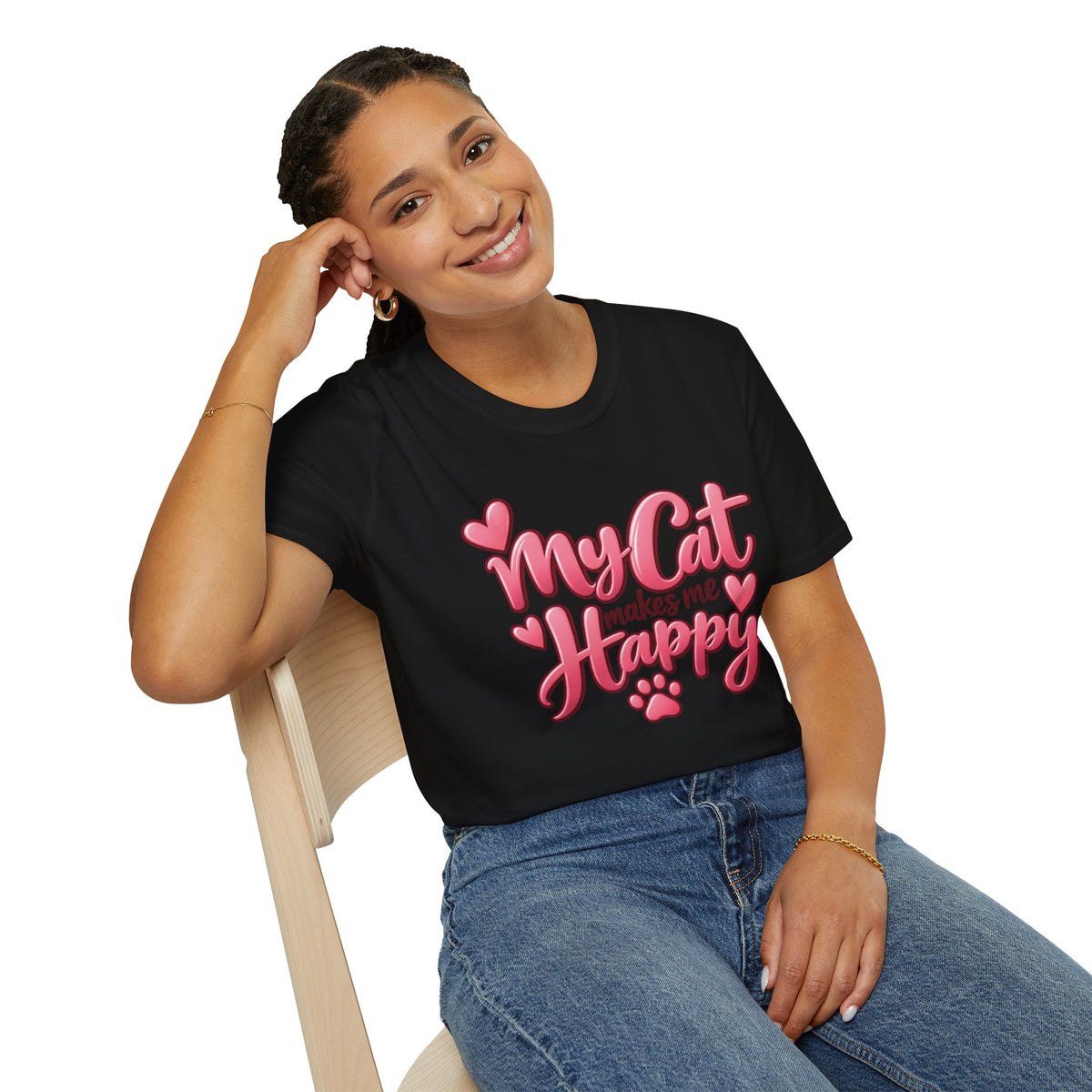 My Cat My Happy T-Shirt