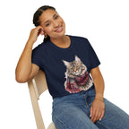 Red Scarf Coon T-Shirt