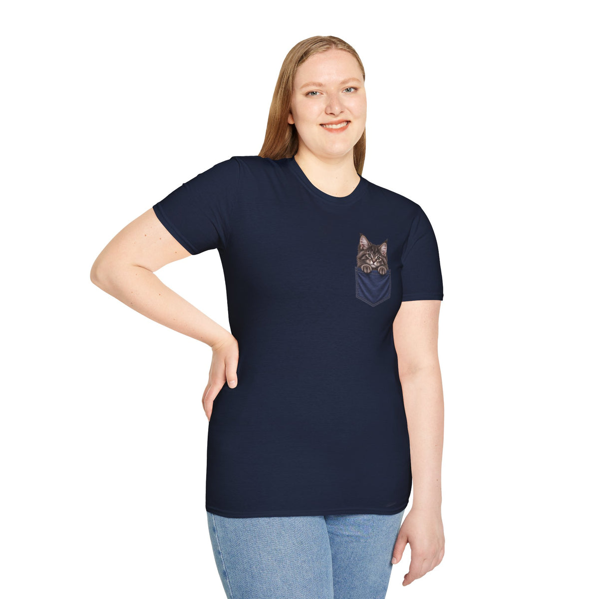 Maine Coon Pocket T-Shirt