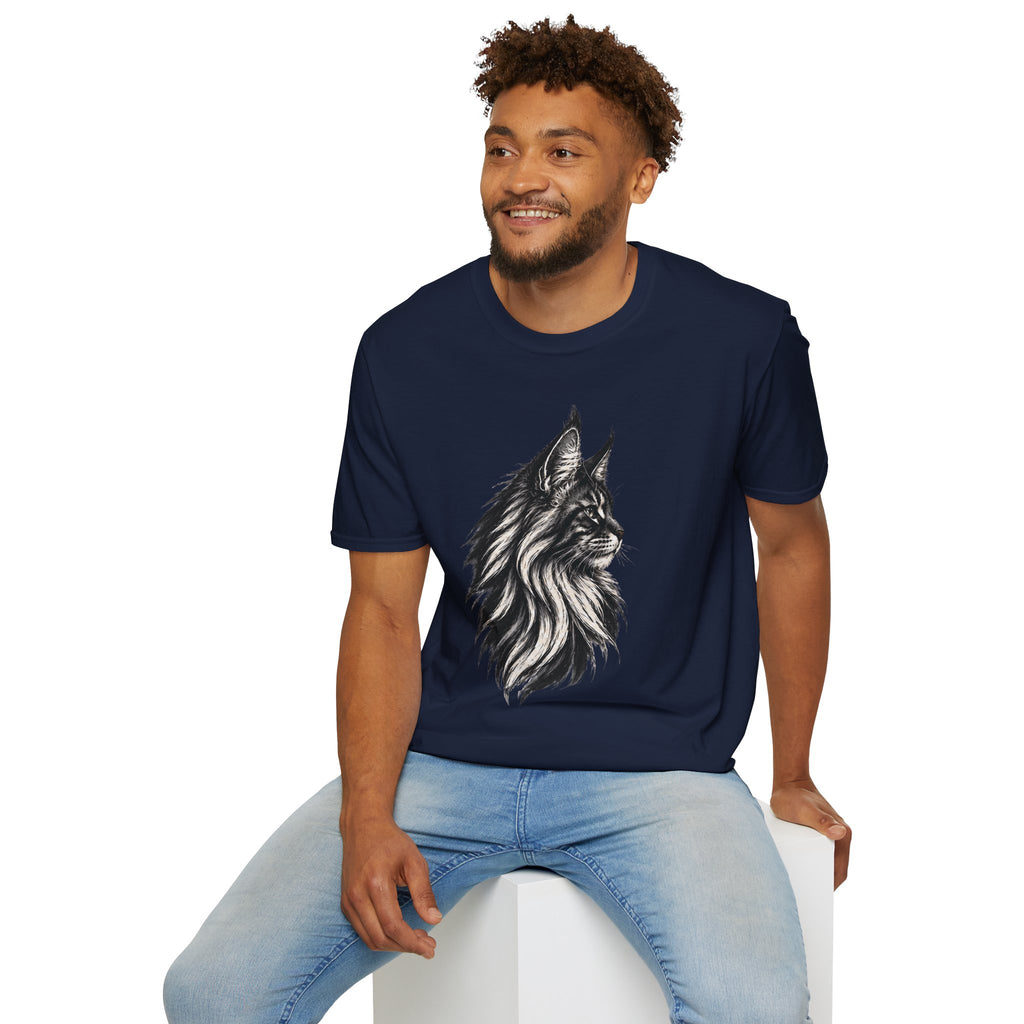 Sketched Coon Portrait T-Shirt