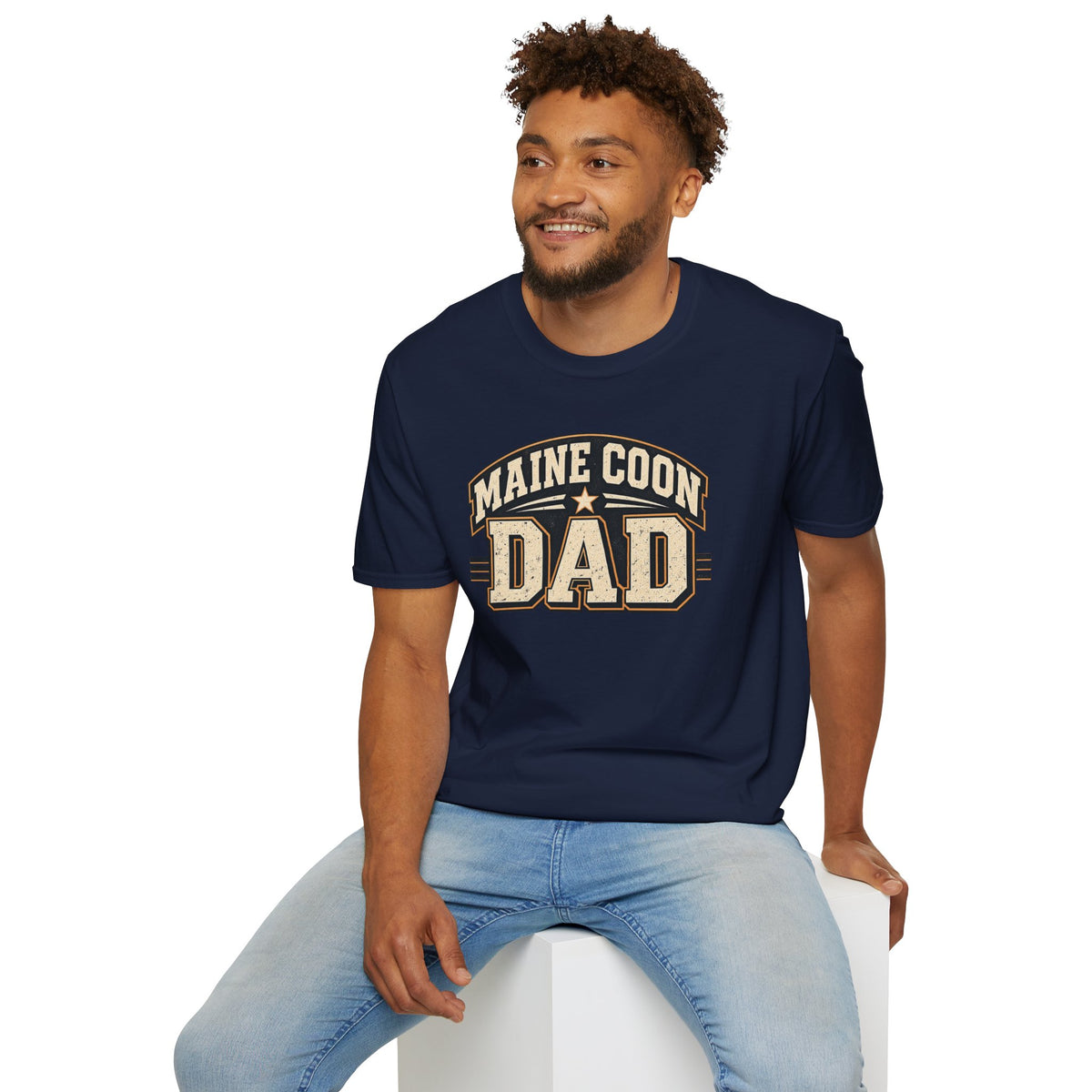 Maine Coon Dad T-Shirt