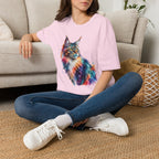 Rainbow Maine Coon T-Shirt