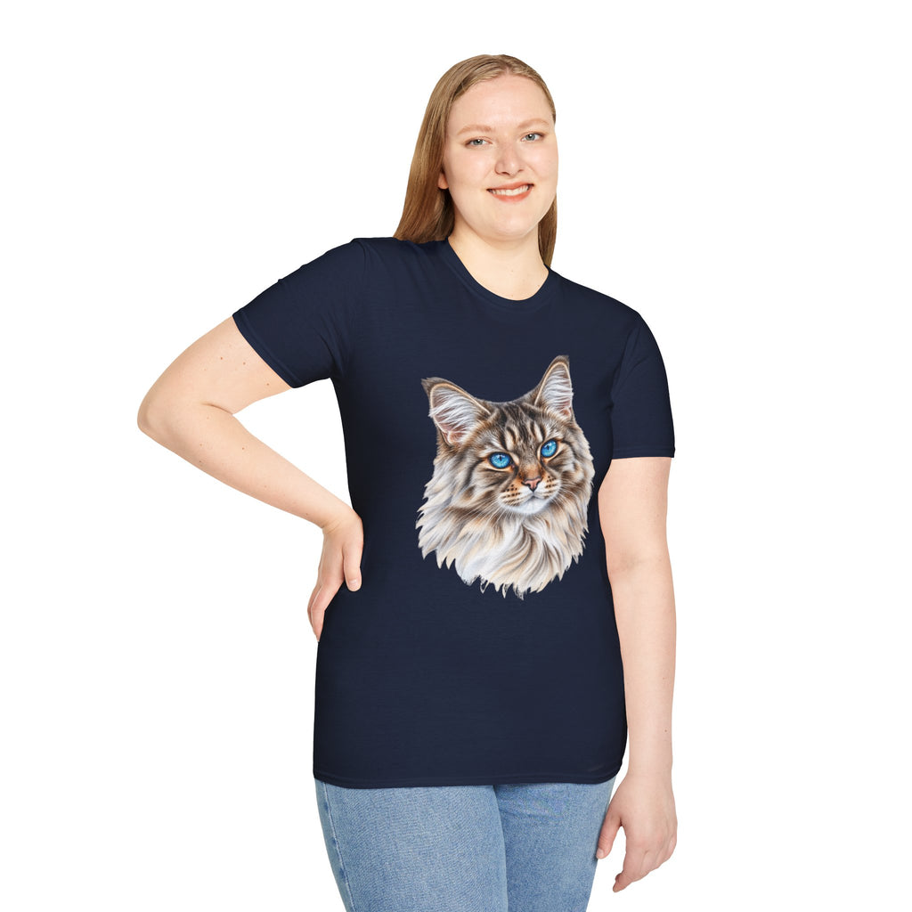 Blue Eyed Tabby Coon T-Shirt