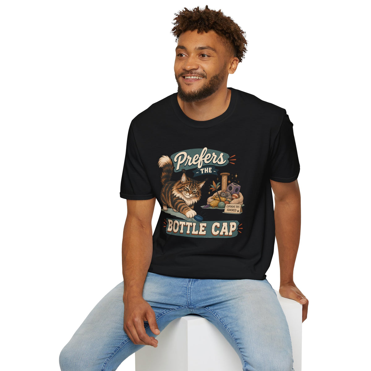 Prefers The Bottle Cap T-Shirt