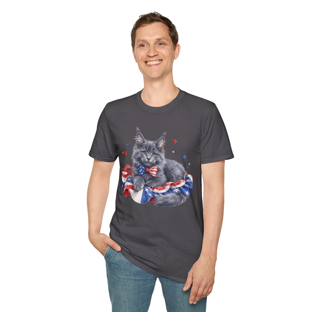Stars Stripes & Paws T-Shirt